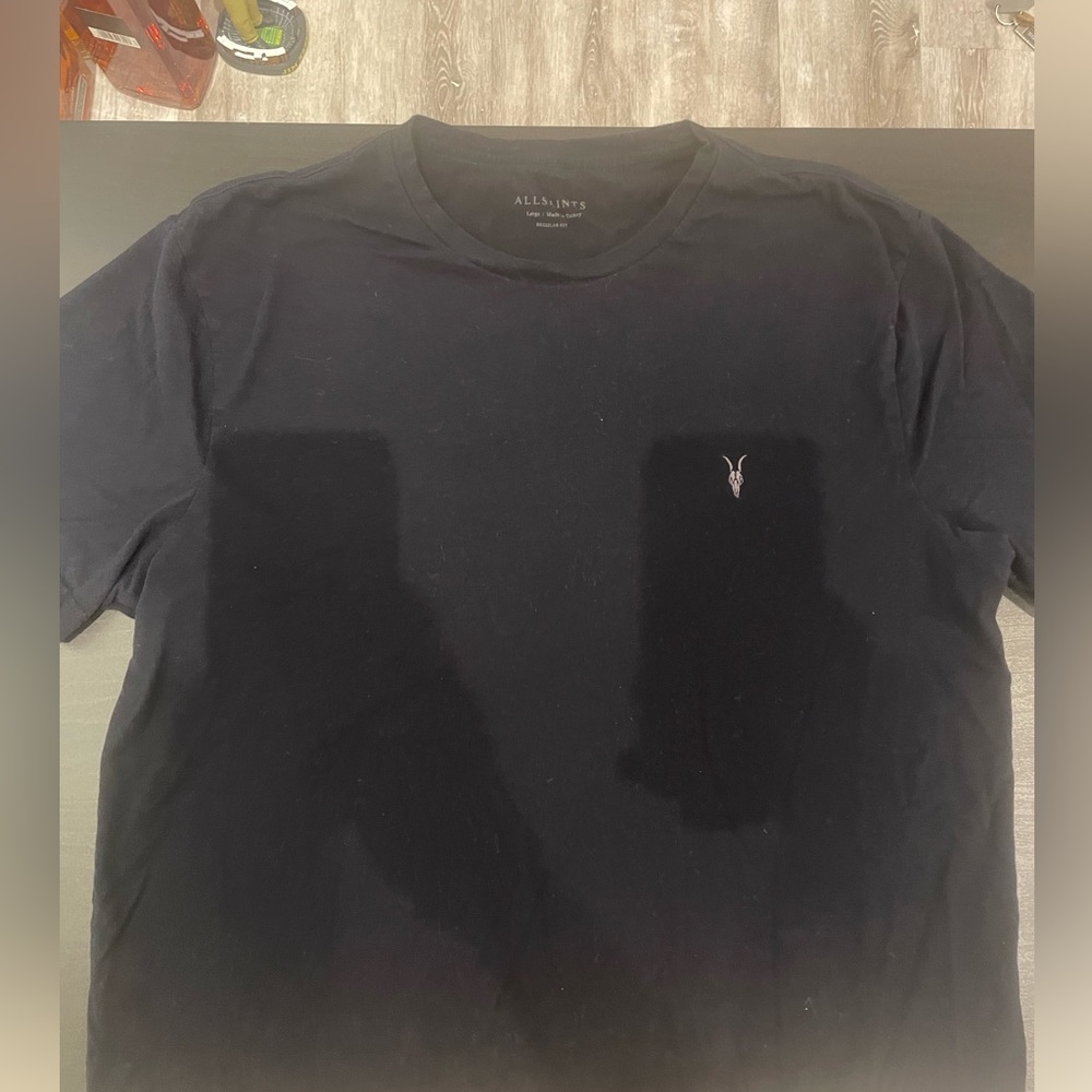 All Saints short sleeve logo T-shirt